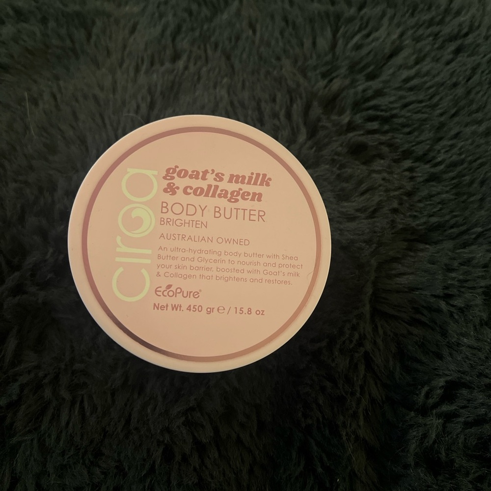 NEW CIROA goat's milk & collagen BODY BUTTER 15.8 oz